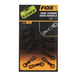 FOX - Edges Kwik Change Hook Swivels Size11 - Krętlik Z Szybkozłączką